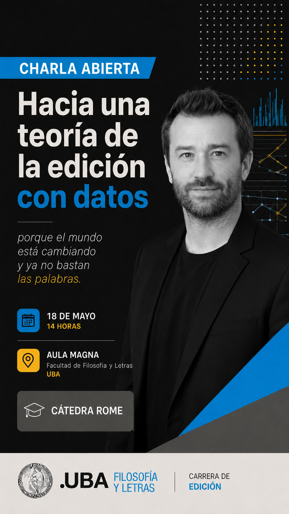 Charla abierta en #Edición: «Hacia una teoría de la edición (con datos)»
